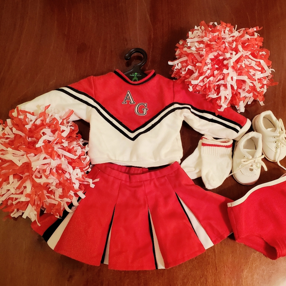 RETIRED original American Girl Today Cheerleading Outfit from the 1990's